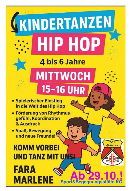 NEU: Tanzspaß für die Kleinsten ab 29.10.2025 Image 1