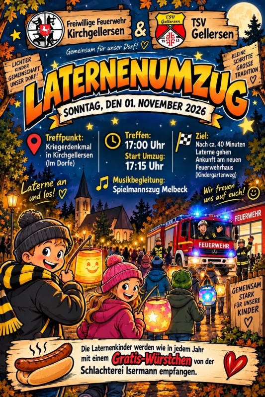 Lichterglanz und Laternenzauber am 01. November Image 1