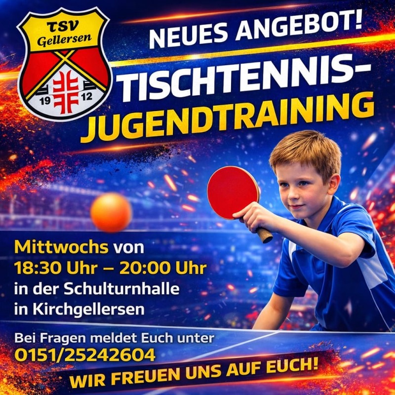 Bock auf Tischtennis? Komm vorbei! Image 1